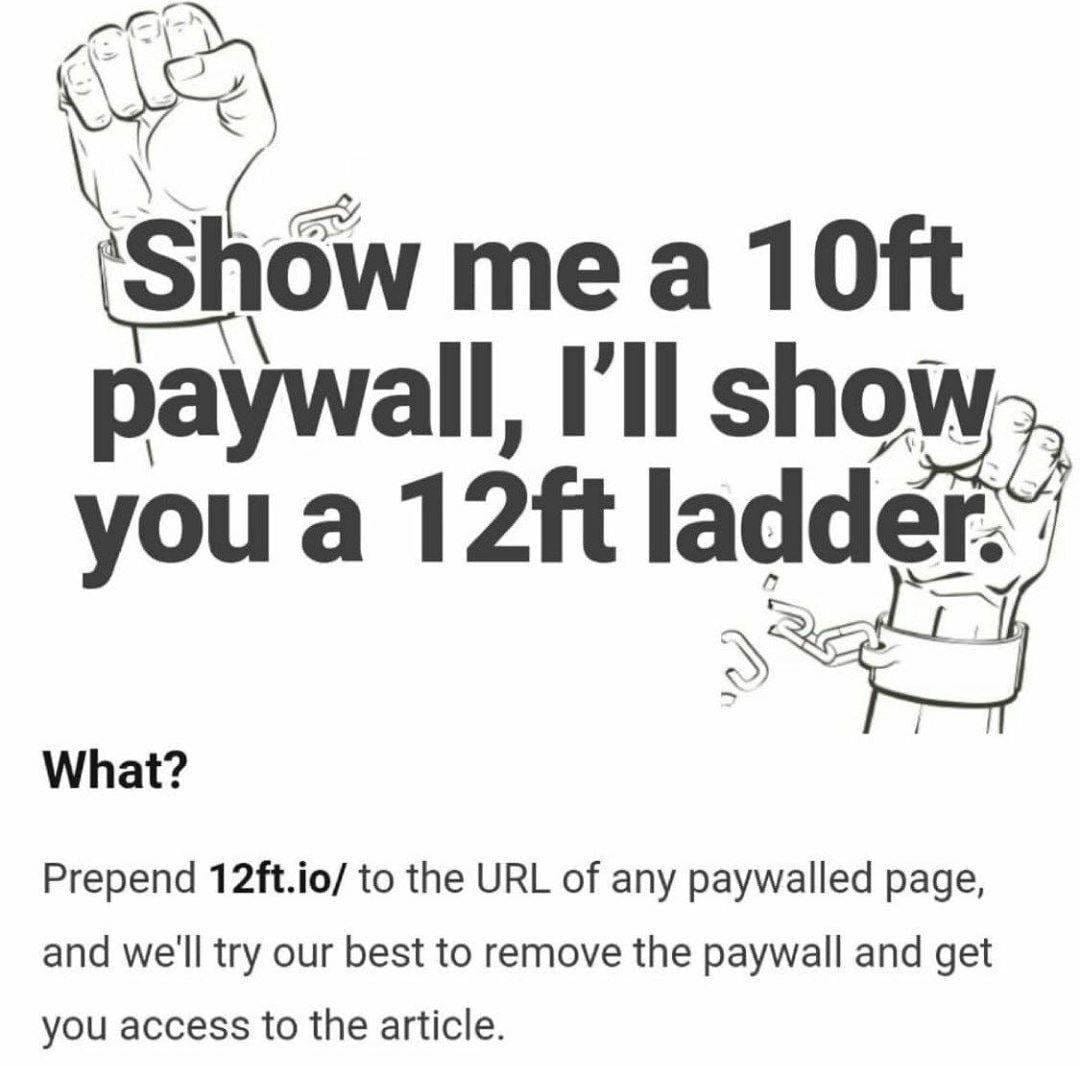 12ft io paywall