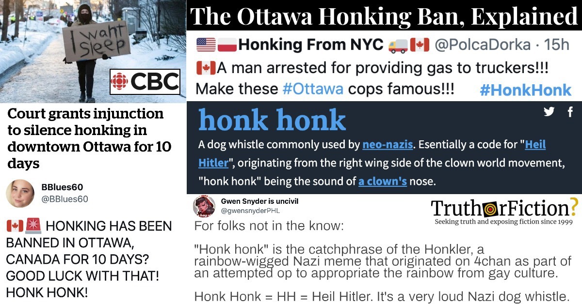 Ottawa Honking Ban
