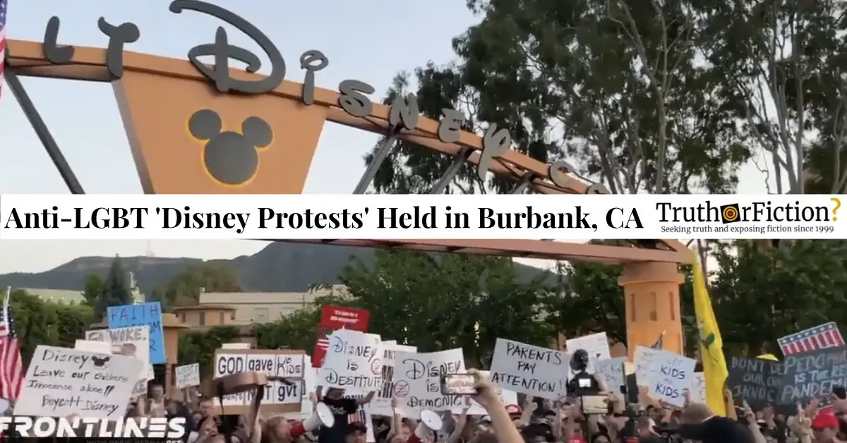 Disney Protests