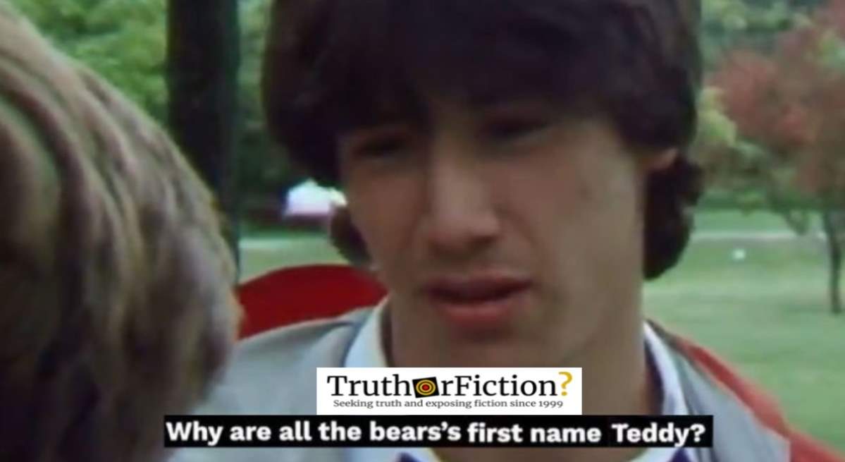 Did Keanu Reeves Work As a Reporter Covering a Teddy Bear Convention?