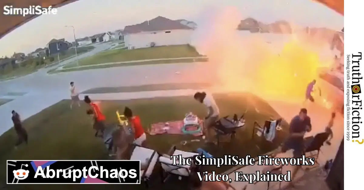 Simplisafe Fireworks Video