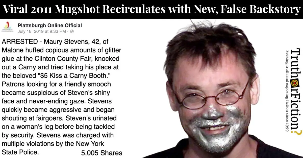 ‘Maury Stevens’ Glitter Glue Facebook Post