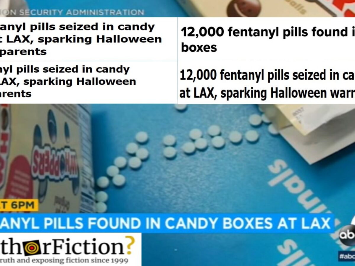 Fentanyl Packaged in Candy  Los Angeles County Sheriff's Department