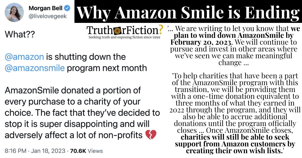 Amazon Ending Amazon Smile