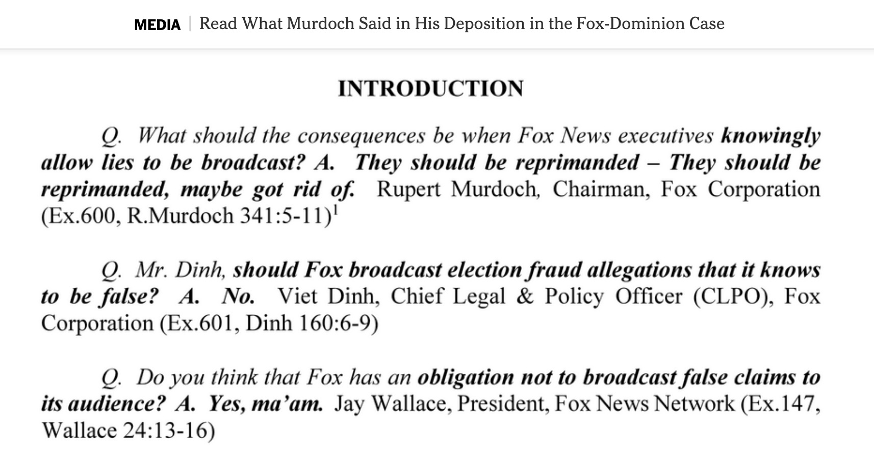 rupert murdoch deposition transcript