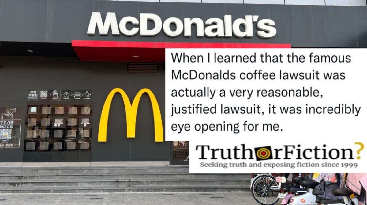 How the Court of Public Opinion Shifted on the Infamous McDonald’s Coffee Lawsuit