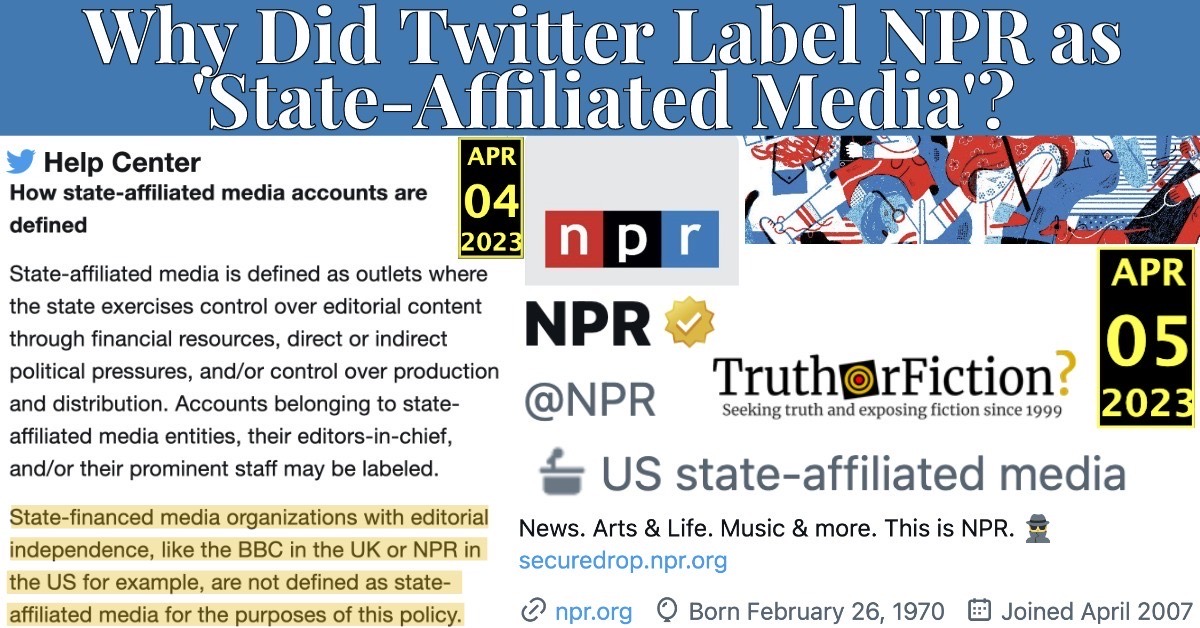 Twitter Adds ‘State-Affiliated Media’ Label to NPR