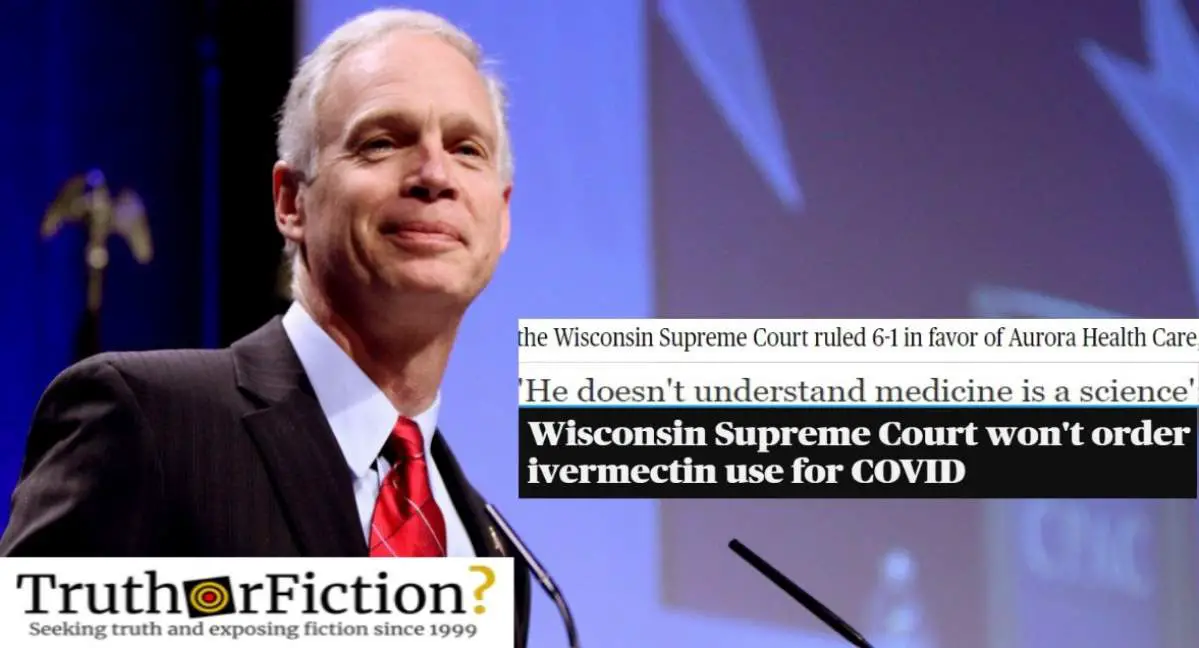 Wisconsin Supreme Court Says Hospitals Can’t Be Forced to Push Ivermectin