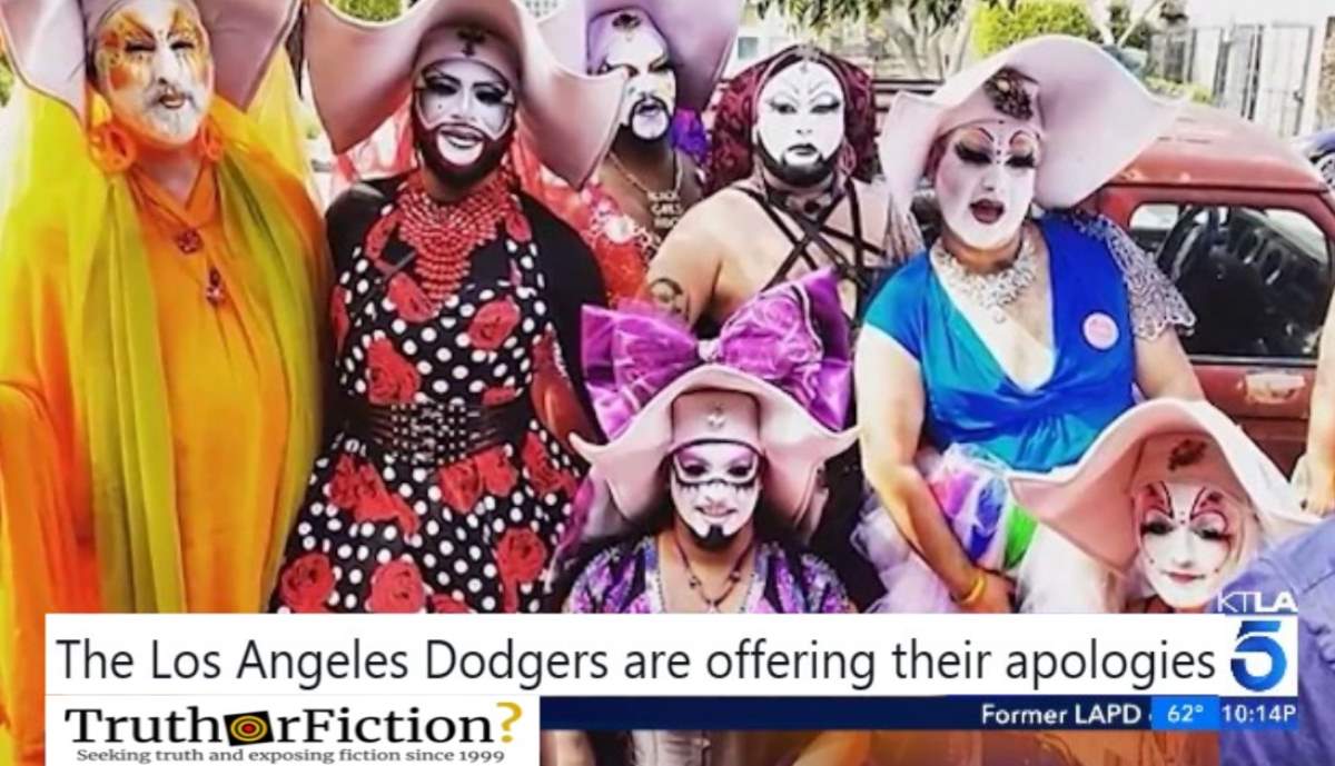 L.A. Dodgers Renew Pride Event Invitation to Sisters of Perpetual Indulgence