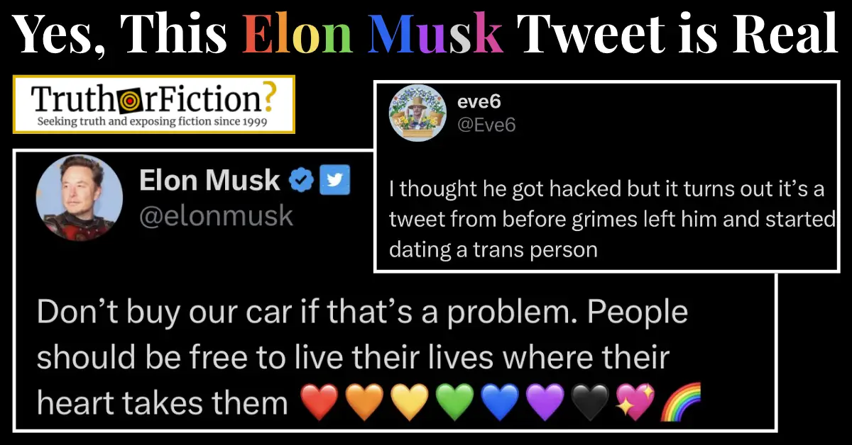 Elon Musk’s Pride Tweet