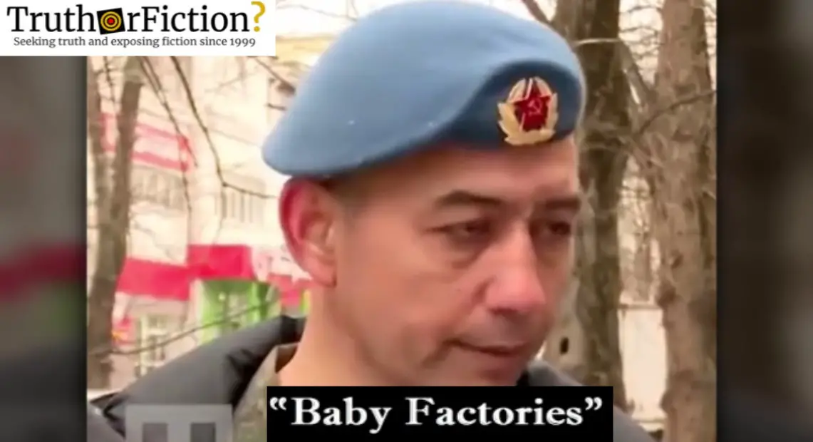Right-Wing Media Pushes Claims of Ukrainian ‘Baby Factories’