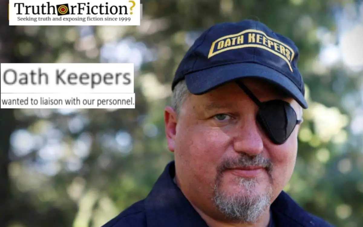 Secret Service Agents Discussed ‘Liaison’ with Oath Keepers’ Extremist Leader